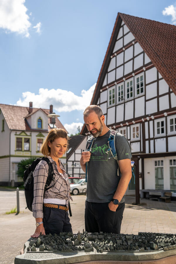 Bild vergr&ouml;&szlig;ern: Altstadt L�gde Stadtmodell