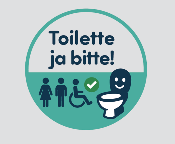 Bild vergr&ouml;&szlig;ern: Logo Toilette ja bitte neu 2025