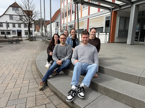 Bild vergr&ouml;&szlig;ern: Das Social Media Team der Stadt L�gde