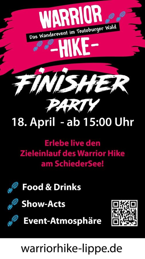 Bild vergr&ouml;&szlig;ern: Finisher Party Warrior Hike