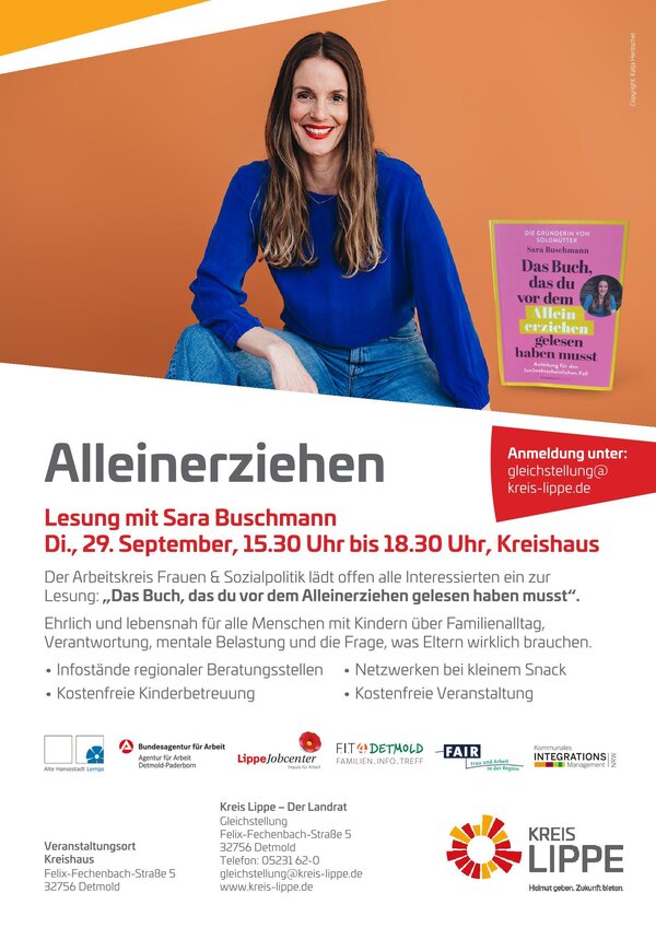 Bild vergr&ouml;&szlig;ern: Lesung Alleinerziehend