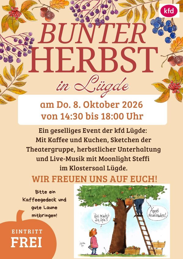 Bild vergr&ouml;&szlig;ern: Bunter Herbst in L�gde