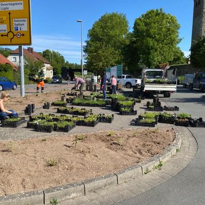 Pflanzaktion der L�gder Vereine